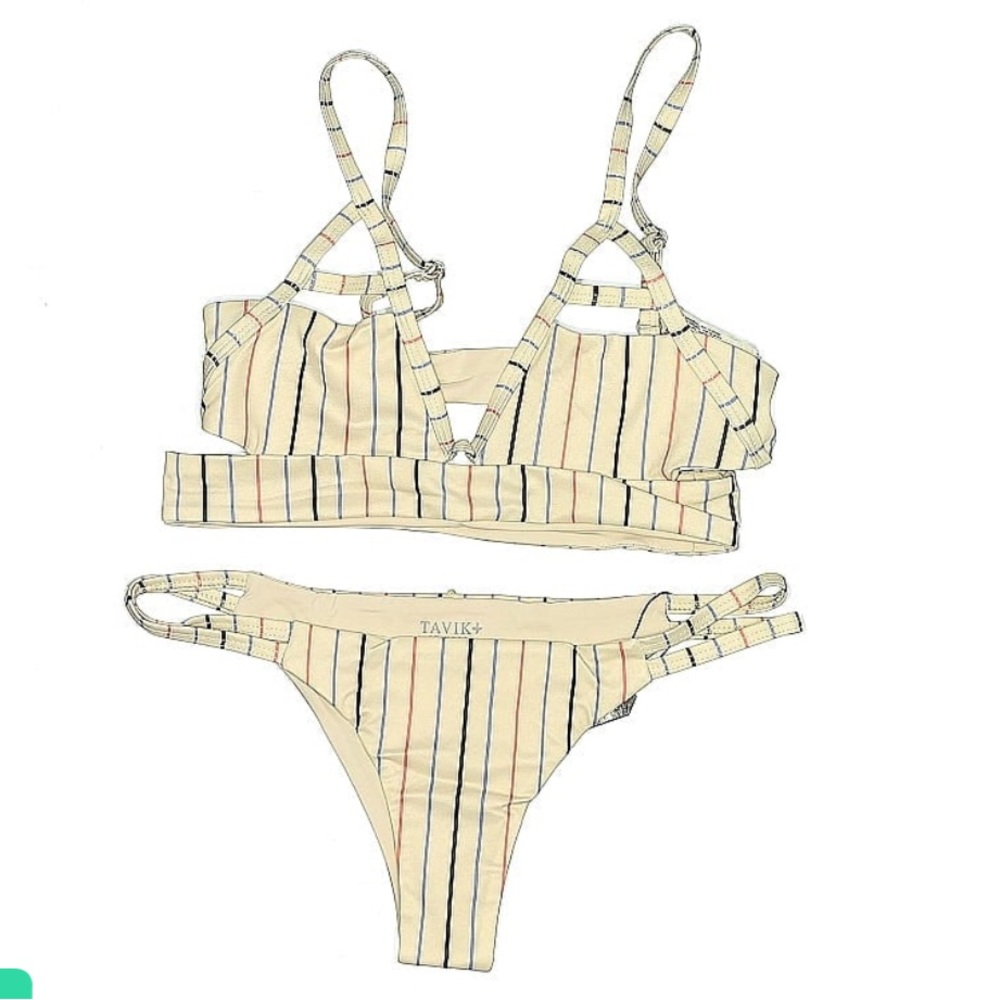 NWT!! Tavik Swimwear Strappy Bikini Set - Size S